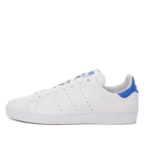 adidas stan smith wit blauw heren|adidas Stan Smith .